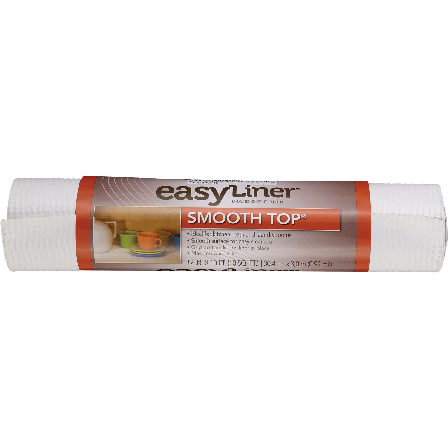 Duck Easy Liner Shelf Liner, Smooth Top 12"" x 10'
