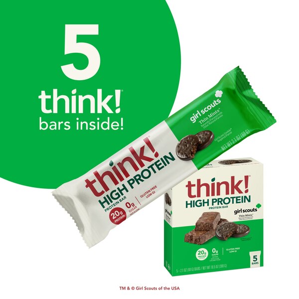 Think! High Protein, Lemon Delight, 5 ct, 2.1 oz