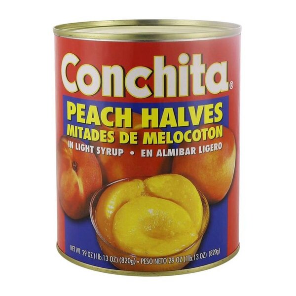 CONCHITA PEACH HALVES IN LIGHT SYRUP 29OZ