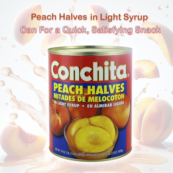 CONCHITA PEACH HALVES IN LIGHT SYRUP 29OZ