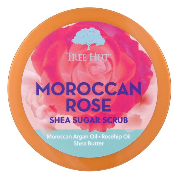 Tree Hut Shea Sugar Exfoliating Body Scrub, 18 oz