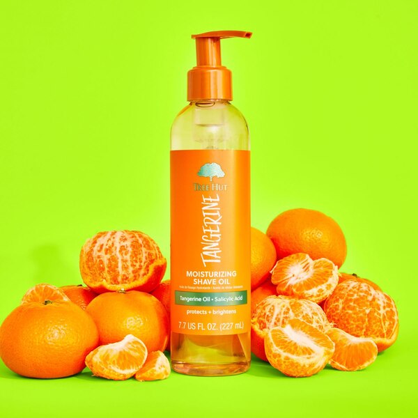 Tree Hut Bare Moisturizing Shave Oil, Tangerine, 7.7 OZ
