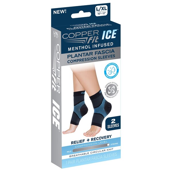 Copper Fit ICE Plantar Fasciitis Sleeve