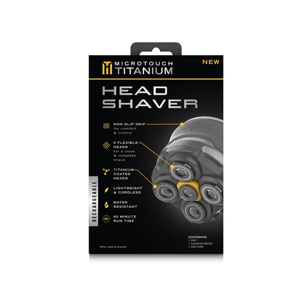 Microtouch Titanium Head Shaver