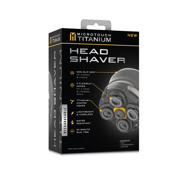 Microtouch Titanium Head Shaver