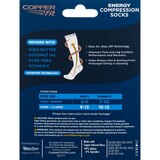 Copper Fit Energy Hydration Sock, Beige, L/XL, thumbnail image