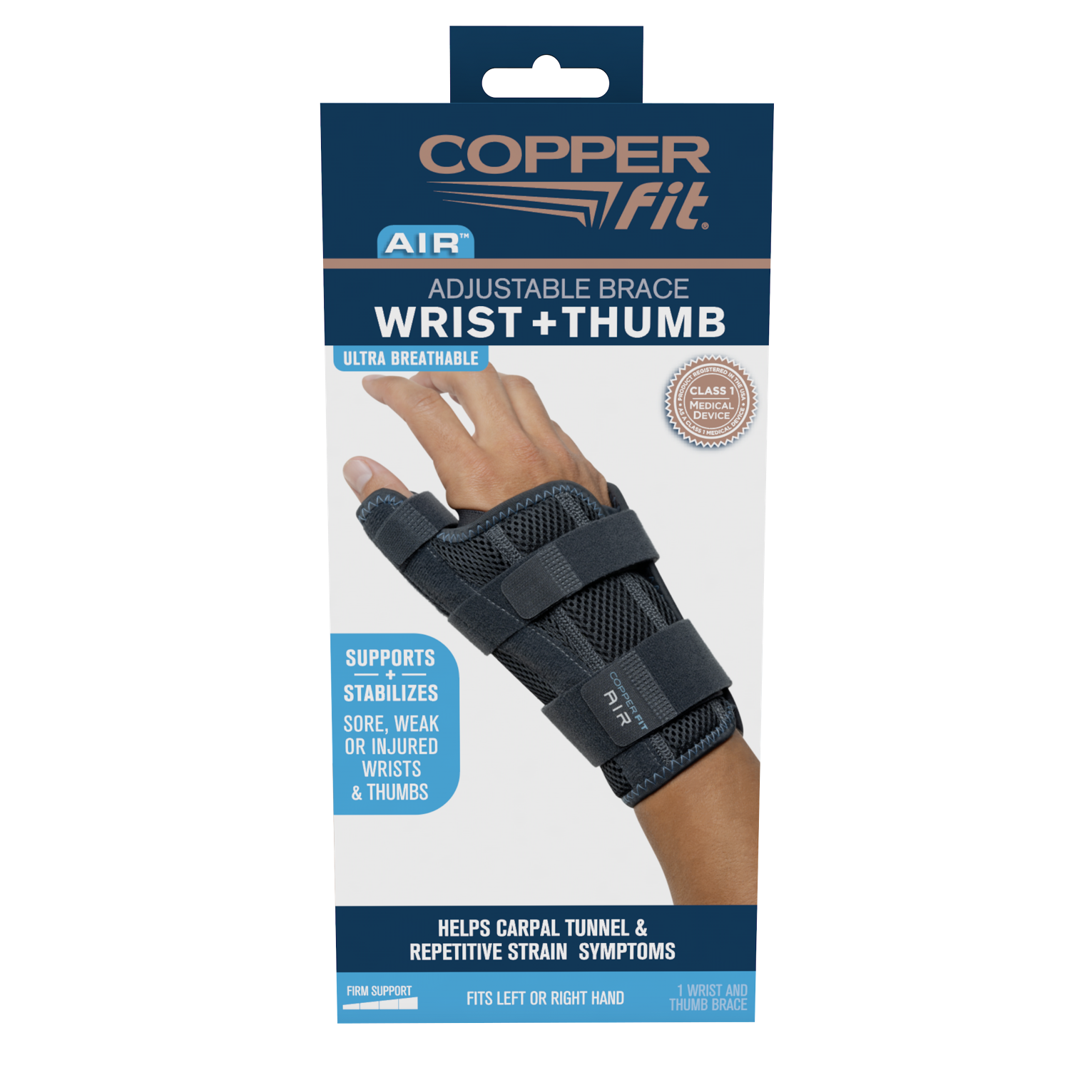 Copper Fit Air Wrist & Thumb Brace