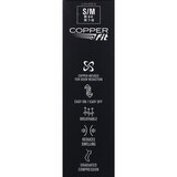 Copper Fit Energy Compression Sock, Black, S/M, thumbnail image