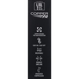 Copper Fit Energy Compression Socks, Black, L/XL, thumbnail image