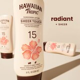 Hawaiian Tropic Sheer Touch Ultra Radiance Lotion Sunscreen, 8 OZ, thumbnail image