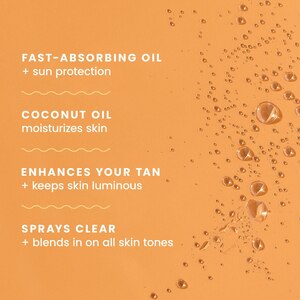 Hawaiian Tropic Dry Oil Sunscreen Spray, SPF 30, 6 OZ