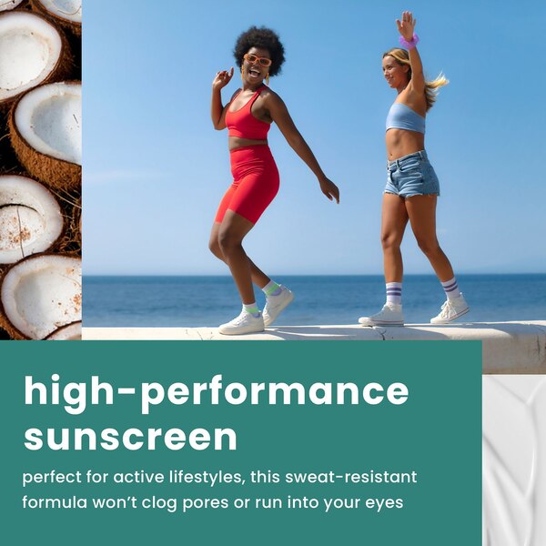 Hawaiian Tropic Island Sport Lotion Sunscreen, 8 OZ