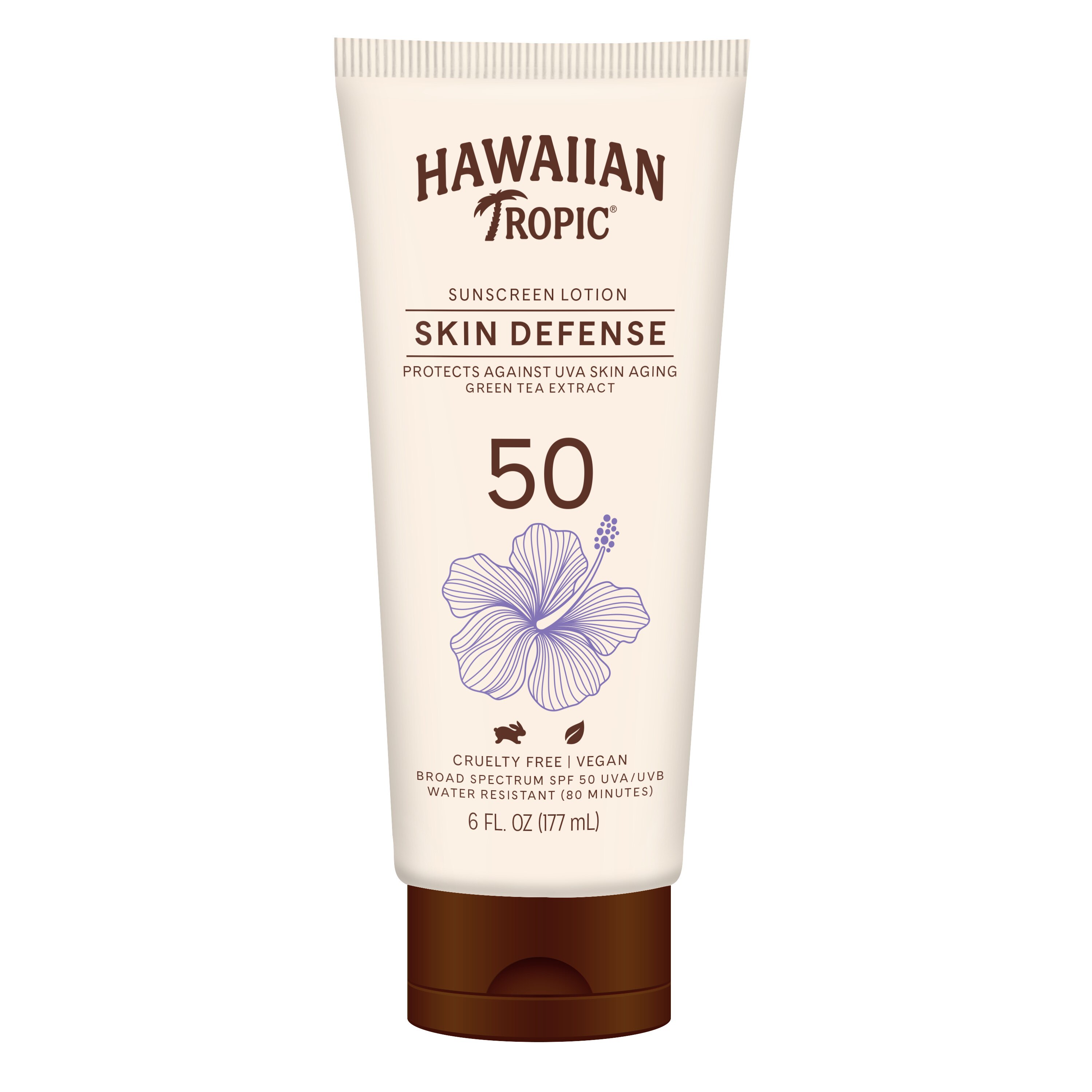 Hawaiian Tropic Antioxidant Plus Lotion Sunscreen, 6 OZ
