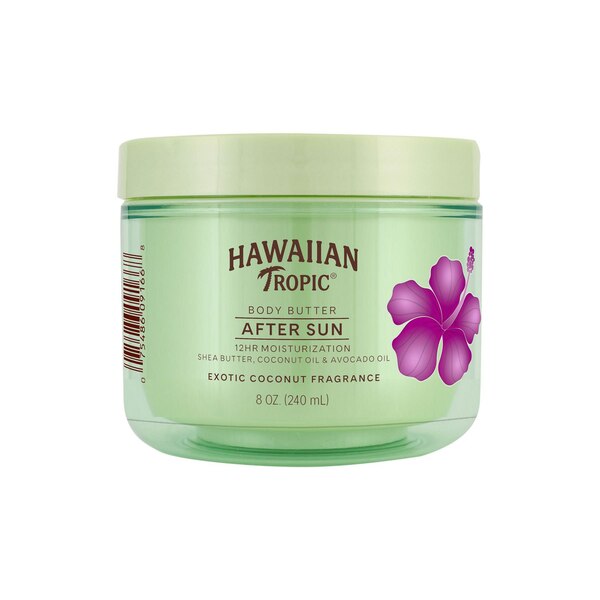 Hawaiian Tropic After Sun Body Butter, Exotic Coconut, 8 OZ