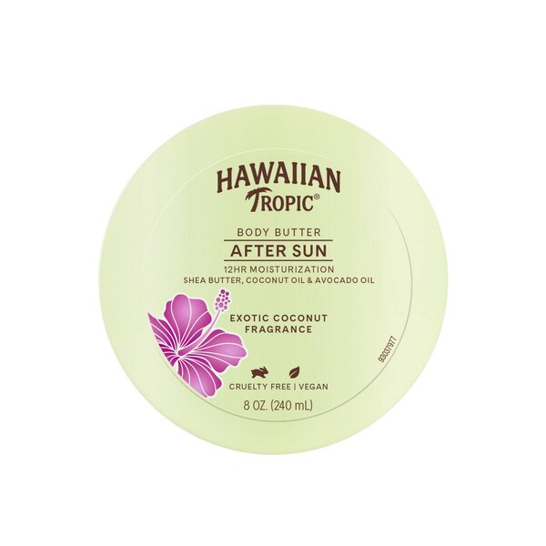 Hawaiian Tropic After Sun Body Butter, Exotic Coconut, 8 OZ