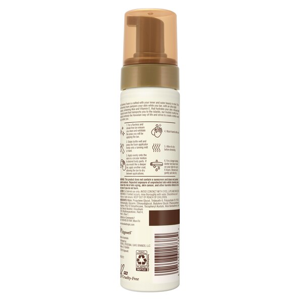 Hawaiian Tropic Sunless Tanning Foam, 6.7 OZ