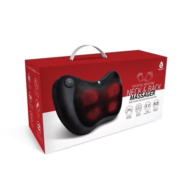 Pursonic Shiatsu Heating Neck & Back Massager