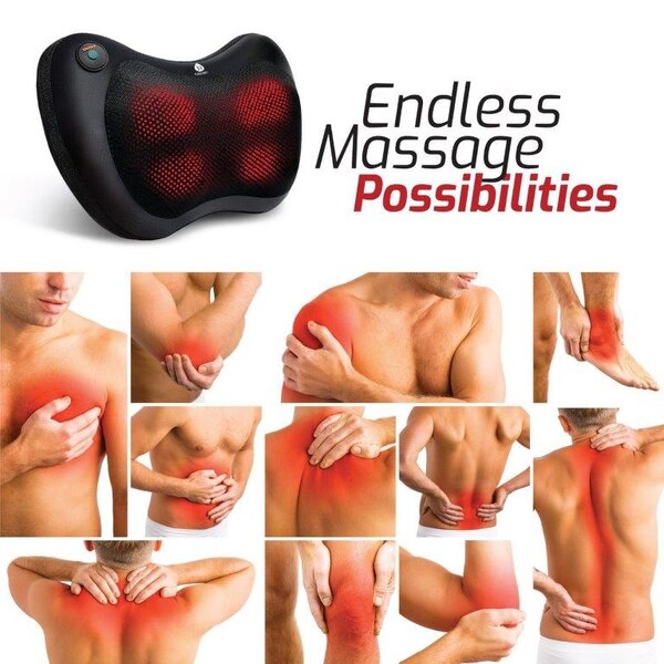 Pursonic Shiatsu Heating Neck & Back Massager