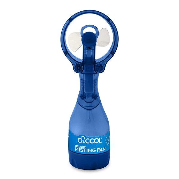 O2 Cool Deluxe Misting Fan, Dark Blue
