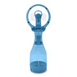 O2 Cool Deluxe Misting Fan, Blue, thumbnail image