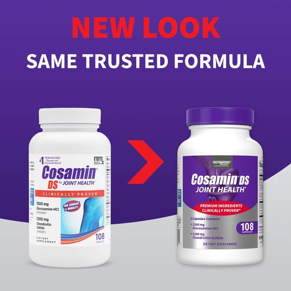 Cosamin DS Glucosamine & Chondroitin Capsules, 108 CT