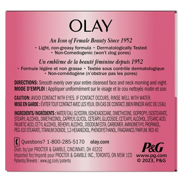 Olay Active Hydrating Cream Face Moisturizer, 2.0 fl oz
