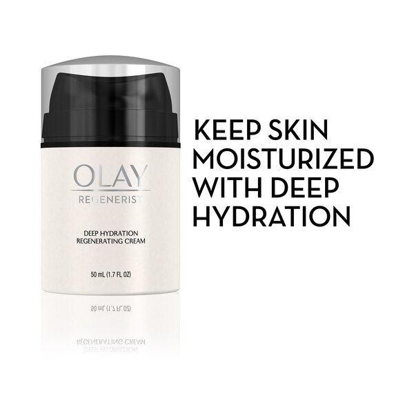 Olay Regenerist Deep Hydration Regenerating Cream Face Moisturizer, 1.7 OZ