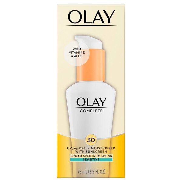 Olay Complete Lotion Moisturizer with SPF 30 Sensitive, 2.5 OZ