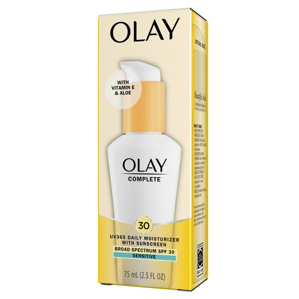 Olay Complete Lotion Moisturizer with SPF 30 Sensitive, 2.5 OZ