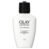 Olay Age Defying Anti-Wrinkle Day Face Lotion with Sunscreen SPF 15, 3.4 OZ, thumbnail image