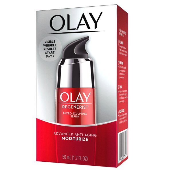 Olay Regenerist Micro-Sculpting Serum, Face Moisturizer, 1.7 OZ