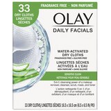 Olay Daily Facials Sensitive Cleansing Cloths, 33CT, thumbnail image