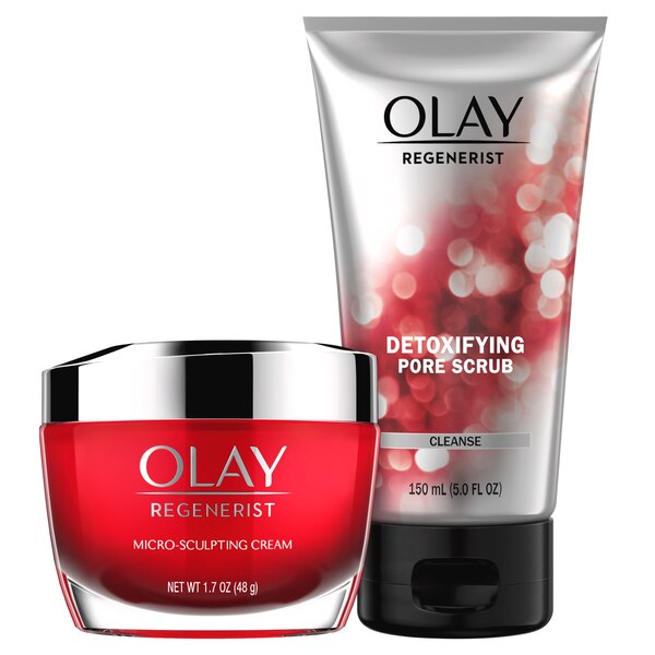 Olay Regenerist Advanced Anti-Aging Cleanser and Moisturizer Duo Pack