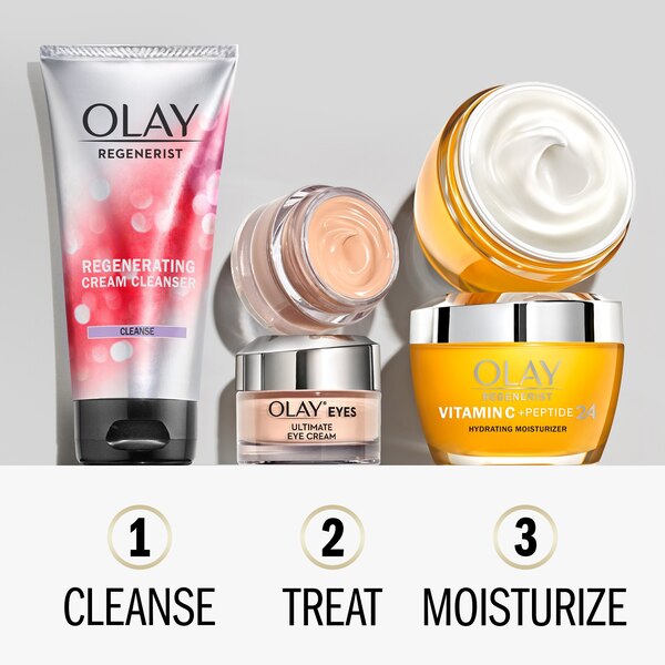 Olay Ultimate Eye Cream for Wrinkles, Puffy Eyes + Dark Circles, 0.4 OZ