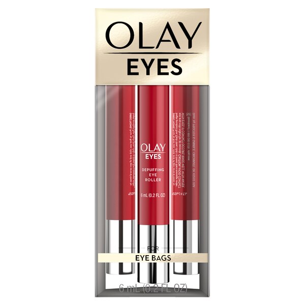 Olay Eyes Depuffing Eye Roller for Bags Under Eyes, 0.2 OZ