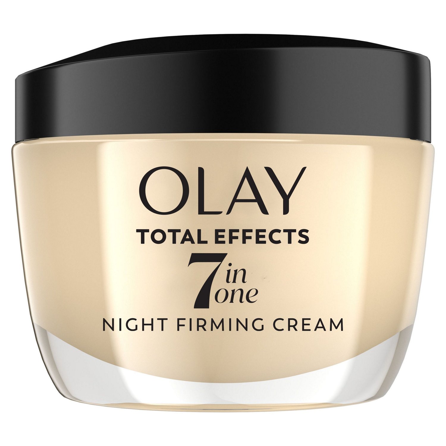 Olay Total Effects - Crema de noche reafirmante, hidratante facial, 1.7 oz