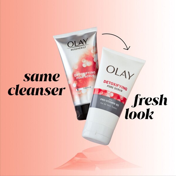 Olay Regenerist Detoxifying Pore Scrub Facial Cleanser, 5 OZ