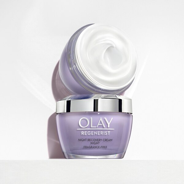 Olay Regenerist - Crema hidratante de recuperación para el rostro, uso nocturno, 1.7 OZ