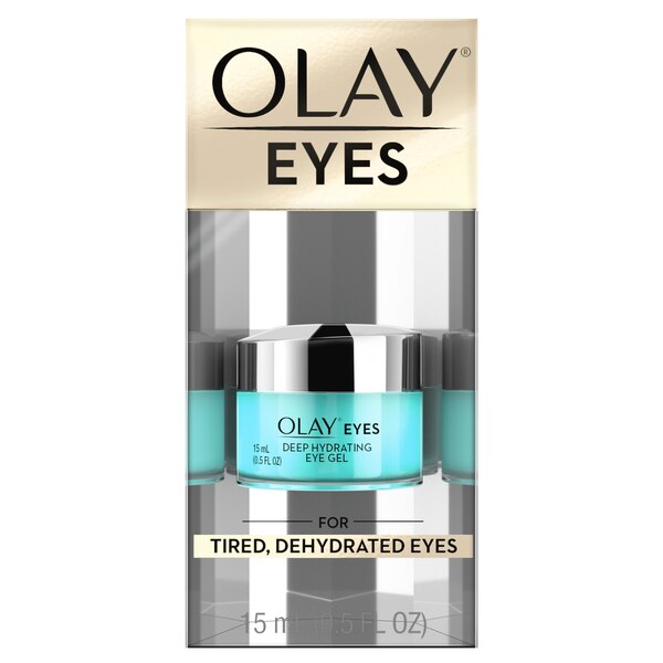 Olay Deep Hydrating Eye Gel with Hyaluronic Acid for Tired Eyes, 0.5 OZ
