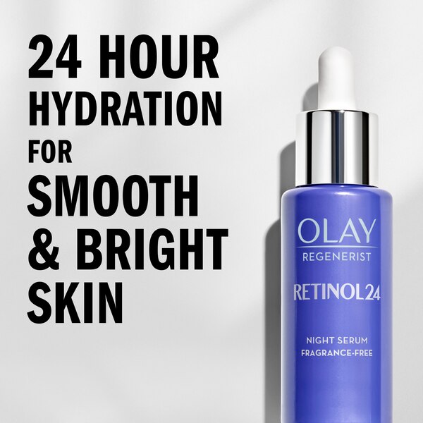 Olay Regenerist Retinol 24 - Suero facial de noche, 1.3 oz