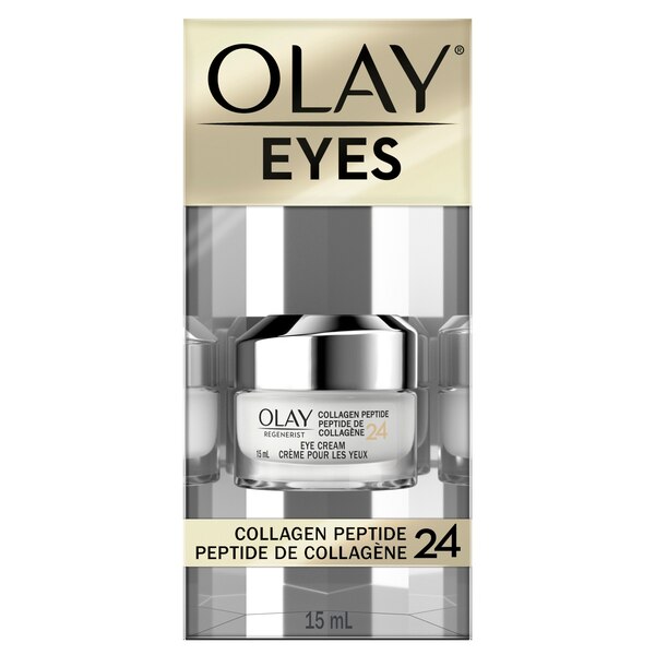 Olay Regenerist Collagen Peptide 24 Eye Cream, Fragrance-Free, 0.5 OZ