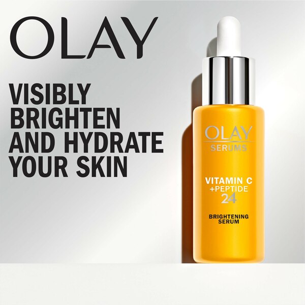 Olay Vitamin C + Peptide 24 Serum, 1.3 OZ