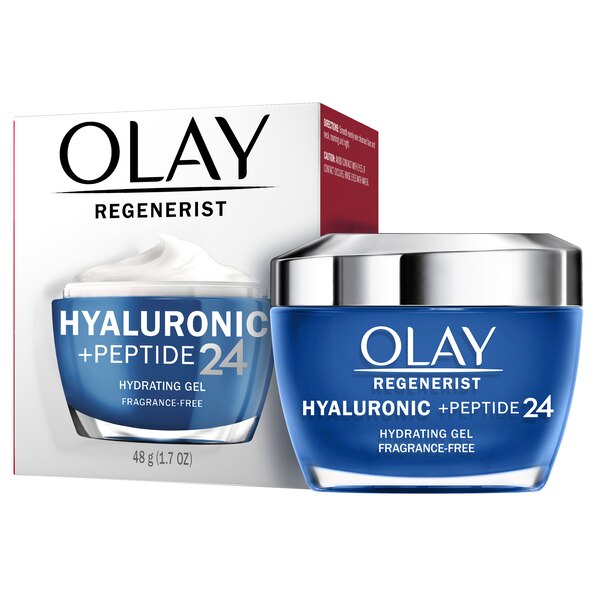Olay Regenerist Hyaluronic + Peptide 24 Gel Face Moisturizer, 1.7 OZ