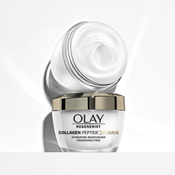 Olay Regenerist Collagen Peptide 24 MAX Face Moisturizer, Fragrance Free, 1.7 OZ