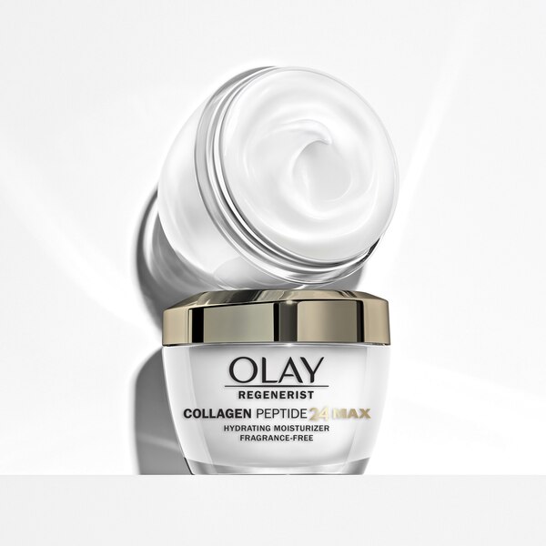 Olay Regenerist Collagen Peptide 24 MAX Face Moisturizer, Fragrance Free, 1.7 OZ