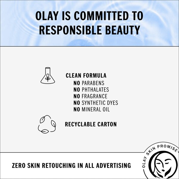 Olay Hyaluronic + Peptide 24 Face Moisturizer, SPF 30, 1.7 OZ