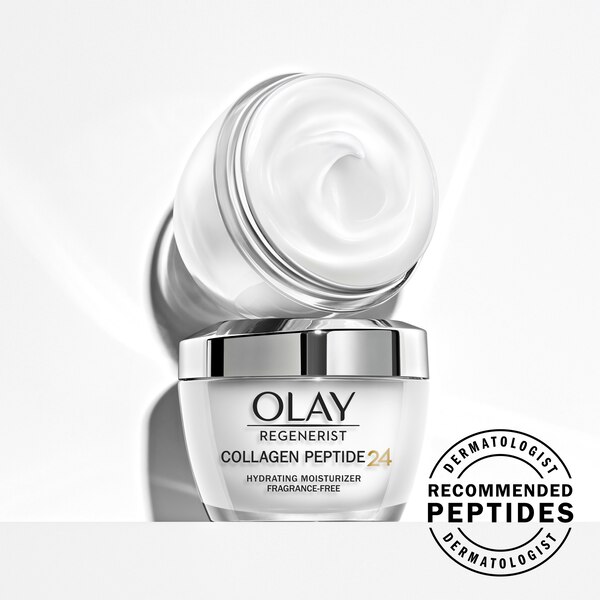 Olay Regenerist Collagen Peptide 24 - Gel de limpieza para el rostro + hidratante, paquete doble