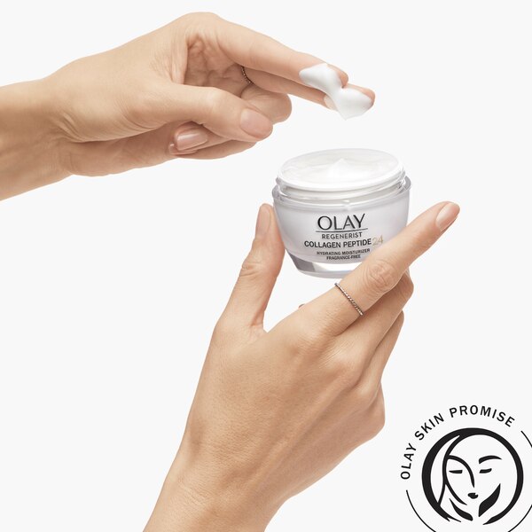 Olay Regenerist Collagen Peptide 24 - Gel de limpieza para el rostro + hidratante, paquete doble
