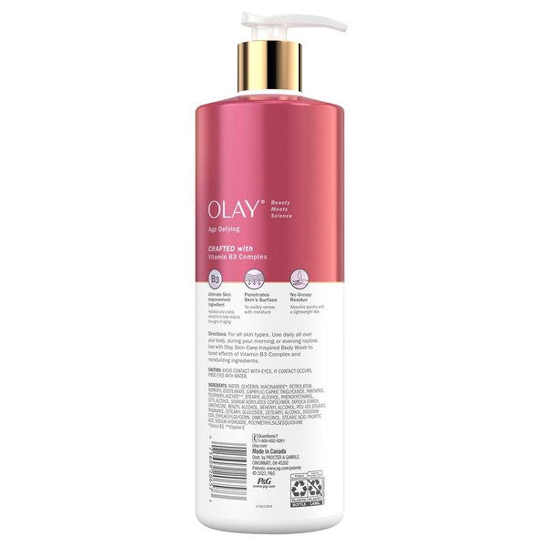 Olay Age Defying & Hydrating Niacinamide Hand and Body Lotion