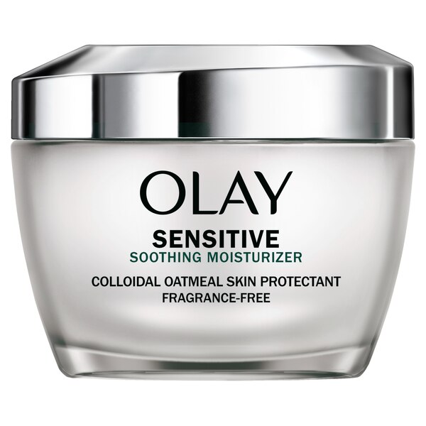 Olay Sensitive Face Moisturizer, Fragrance-Free, 1.7 fl oz